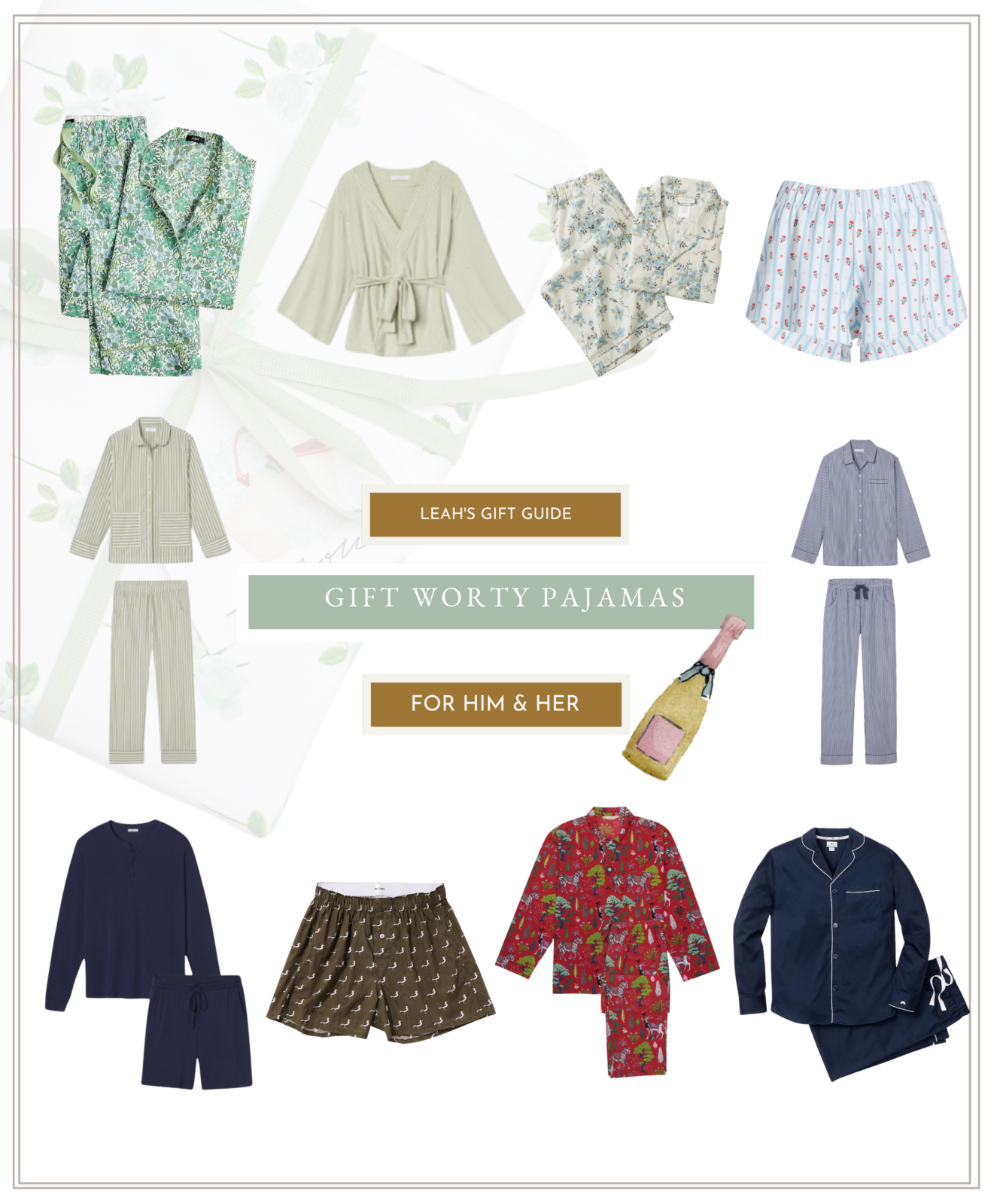 Gift Worthy PJs. | Leahsgiftguide.com